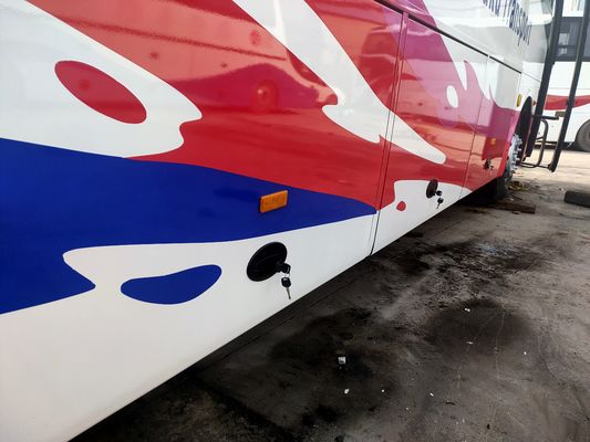 Χρησιμοποιημένο λεωφορείο 53 λεωφορείων χρησιμοποιημένα λεωφορεία Yutong πλαισίων χάλυβα καθισμάτων ZK6112d