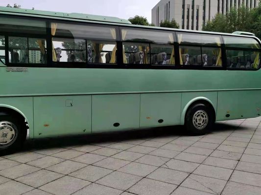 LHD οπίσθιο μηχανών λεωφορείο 47 καθίσματα ZK6100 επιβατών χάλυβα χρησιμοποιημένο πλαίσια