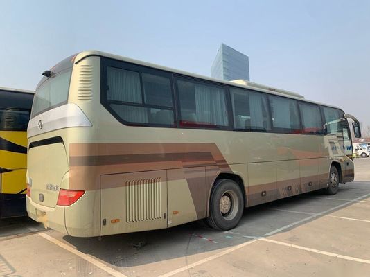LHD οπίσθιο πρότυπο KLQ6115 μηχανών υψηλότερο εμπορικών σημάτων επιβατών λεωφορείων λεωφορείο 53 λεωφορείων χάλυβα χρησιμοποιημένο πλαίσια καθίσματα