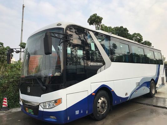 Το λάδι-ηλεκτρικό υβριδικό ηλεκτρικό οχημάτων WP κάθισμα δέρματος πορτών μηχανών 155kw διπλό χρησιμοποίησε το λεωφορείο Zhongtong LCK6101 47Seats λεωφορείων