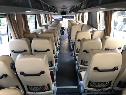 Yuchai μηχανών χρησιμοποιημένο λεωφορείων διπλό λεωφορείο επιβατών πλαισίων αερόσακων πορτών VIP το καθίσματα χρησιμοποίησε τα χρυσά καθίσματα λεωφορείων XML6112 48 δράκων