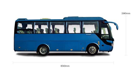 6 οπίσθια μηχανή 35 καθίσματα ZK6858 λεωφορείων yutong ροδών ολοκαίνουργια με την τιμή disoucnt στην προώθηση