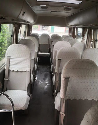 2017 έτος 23 καθισμάτων χρησιμοποιημένο βενζίνη της Toyota λεωφορείο λεωφορείων ακτοφυλάκων χρησιμοποιημένο λεωφορείο μίνι