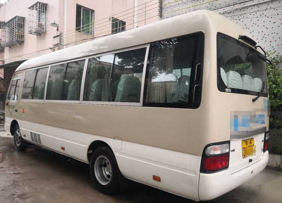 2017 έτος 23 καθισμάτων χρησιμοποιημένο βενζίνη της Toyota λεωφορείο λεωφορείων ακτοφυλάκων χρησιμοποιημένο λεωφορείο μίνι
