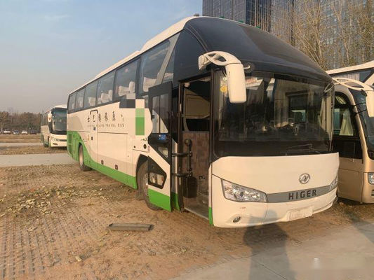 Χρησιμοποιημένο υψηλότερο λεωφορείο για το χρησιμοποιημένο λεωφορείο 50 λεωφορείων οπίσθια μηχανή καθισμάτων KLQ6122 WP