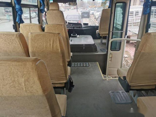 Τα χρησιμοποιημένα λεωφορεία Zk6609d1 19 μηχανή 85Kw Yutong Yuchai καθισμάτων χρησιμοποίησαν το μίνι χαμηλό χιλιόμετρο πορτών λεωφορείων ενιαίο