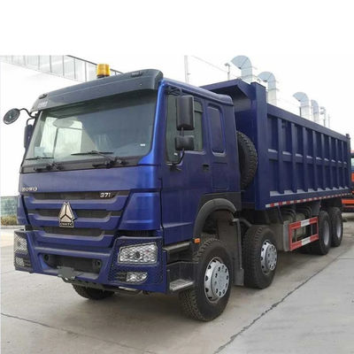 Χρησιμοποιημένα Tipper φορτηγά απορρίψεων Howo φορτηγών εκφορτωτών από δεύτερο χέρι 8X4 6X4 Sinotruk