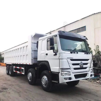 Το φορτηγό απορρίψεων από δεύτερο χέρι Sino Sinotruk Howo 371 Tipper 6x4 8x4 χρησιμοποίησε την τιμή φορτηγών απορρίψεων