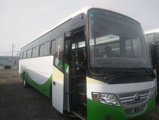 Χρησιμοποιημένο Yutong λεωφορείων ZK6112d μπροστινό μηχανών LHD/RHD χάλυβα λεωφορείο επιβατών πορτών πλαισίων ενιαίο για Afica 53 καθίσματα