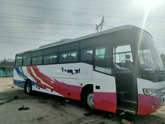 Χρησιμοποιημένο λεωφορείο 53 λεωφορείων χρησιμοποιημένα λεωφορεία Yutong πλαισίων χάλυβα καθισμάτων ZK6112d