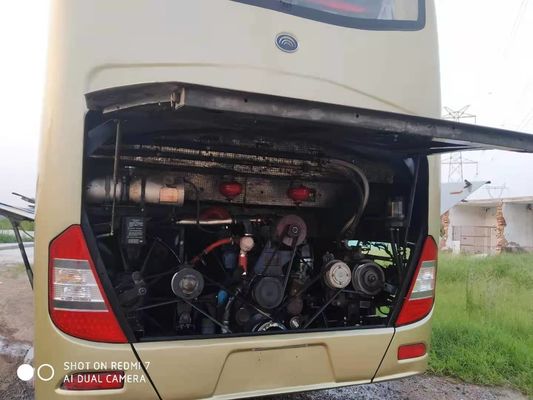 55 καθίσματα χρησιμοποίησαν χρησιμοποιημένη μηχανή diesel έτους λεωφορείων το 2012 λεωφορείων Yutong ZK6127 τη λεωφορείο σε καλή κατάσταση