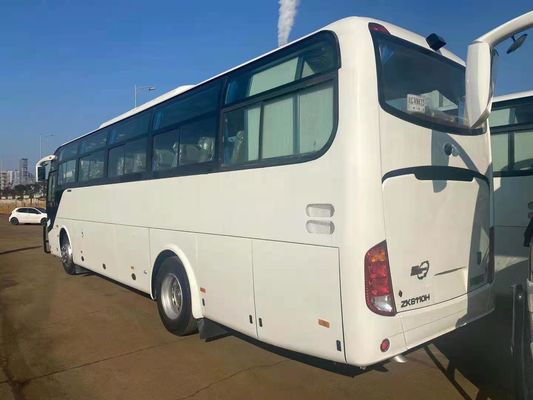 2012 χρησιμοποιημένα λεωφορεία 51 Yutong έτους diesel άσπρο χρώμα καθισμάτων Zk6110 με τον προφυλακτήρα