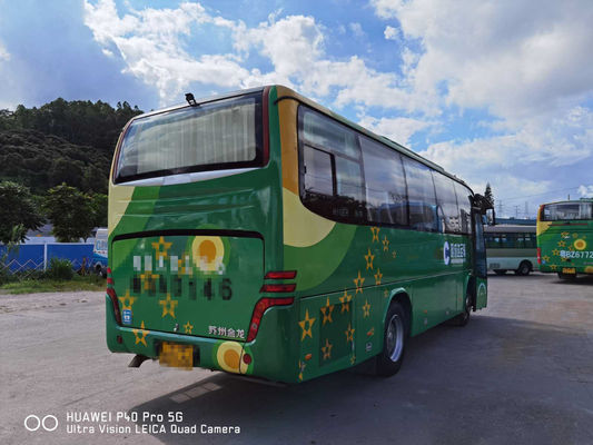 2014 υψηλότερο KLQ6896 λεωφορείο 39 χρησιμοποιημένη καθίσματα μηχανή diesel λεωφορείων 162kw λεωφορείων έτους κανένα λεωφορείο ατυχήματος LHD