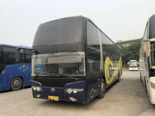 Χρησιμοποιημένο διπλό γυαλί 50 λεωφορείων ZK6127 Yutong οπίσθια μηχανή καθισμάτων που αφήνεται την οδήγηση τις διπλές πόρτες