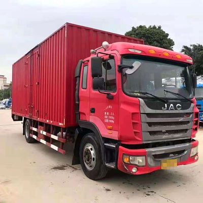 Χρησιμοποιημένο έτος από δεύτερο χέρι 2016 από δεύτερο χέρι 4x2 LHD εμπορικών σημάτων 5Ton 10Ton JAC Cargo Van Truck