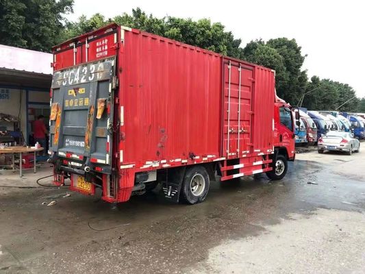 Χρησιμοποιημένο FAW Van Cargo Truck 140HP 5.2M μεγάλο έτος χεριών 2018 ικανότητας 4x2 δεύτερος