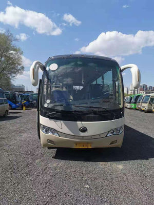 45 καθίσματα χρησιμοποίησαν Yutong ZK6999 χρησιμοποιημένες τις λεωφορείο λεωφορείων λεωφορείων το 2012 μηχανές diesel οδήγησης LHD μηχανών έτους οπίσθιες