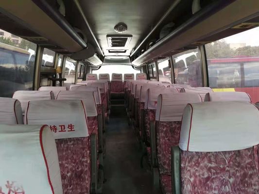 Το χρησιμοποιημένο Kinglong χαμηλό χιλιόμετρο πορτών 39seats λεωφορείων XMQ6900 διπλό άφησε τα πλαίσια χάλυβα οδήγησης