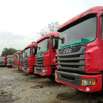 Έτος ικανότητα 10 χρησιμοποιημένο ρόδα Tipper 20m3 φορτηγών απορρίψεων εμπορικών σημάτων της Κίνας JAC 2018 50 τόνου