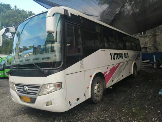 54 καθισμάτων 2010 χρησιμοποιημένος έτος Yutong λεωφορείων ZK6112D οδηγός μηχανών LHD diesel μπροστινός που δεν οδηγεί κανένα ατύχημα
