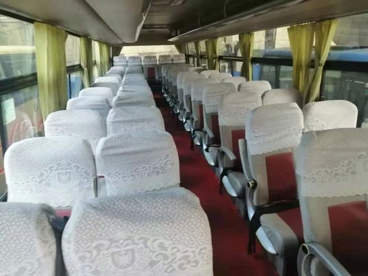 54 καθισμάτων 2010 χρησιμοποιημένος έτος Yutong λεωφορείων ZK6112D οδηγός μηχανών LHD diesel μπροστινός που δεν οδηγεί κανένα ατύχημα