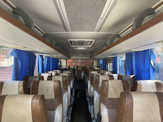 Χρησιμοποιημένο λεωφορείο SLK6873 39 Sunlong καθισμάτων 2016 οπίσθιο diesel μηχανών χάλυβα πλαισίων λεωφορείο λεωφορείων Yuchai χρησιμοποιημένο 162kw για την Αφρική