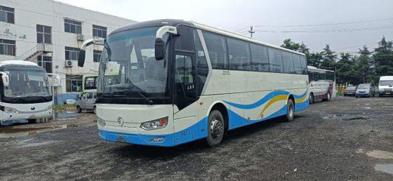 Το χρησιμοποιημένο τουριστηκό λεωφορείο για την Αφρική χρησιμοποίησε χρυσό δράκων λεωφορείων Yuchai οπίσθιο χαμηλό χιλιόμετρο πλαισίων αερόσακων μηχανών 233kw 53seats ευρο- IV