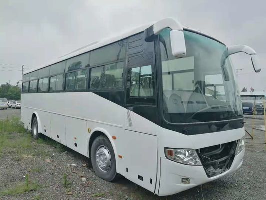 ανανεώστε χρησιμοποιημένο οδηγό μηχανών diesel λεωφορείων ZK6112D Yutong 54 καθισμάτων το 2014 τον έτος RHD που δεν οδηγεί κανένα ατύχημα