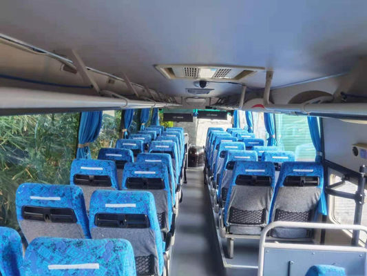 Οι χρησιμοποιημένοι υψηλότεροι πρότυποι KLQ6129 λεωφορείων οπίσθιοι καλοί επιβάτες μηχανών μεταφέρουν 53 οπίσθιο ευρώ ΙΙΙ μηχανών 215kw Weichai καθισμάτων