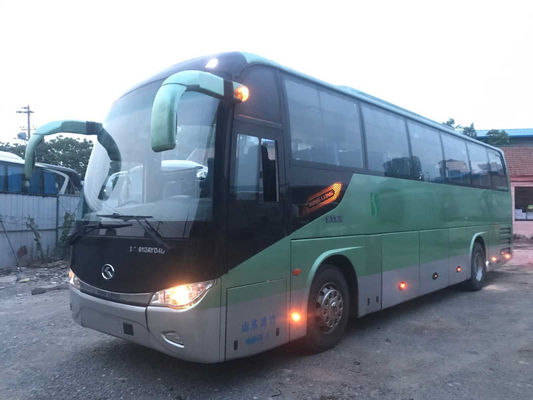 Διπλό χρησιμοποιημένο πόρτες λεωφορείο 51 λεωφορείων λεωφορείων Kinglong οπίσθια μηχανή πλαισίων XMQ6113 Yuchai αερόσακων καθισμάτων