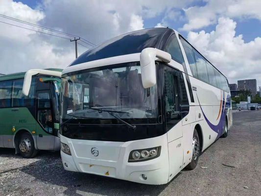 Το χρησιμοποιημένο χρυσό λεωφορείο XML6125 δράκων χρησιμοποίησε ευρο- IV διπλές πόρτες μηχανών 127kw τουριστηκών λεωφορείων 55seats Yuchai οπίσθιες