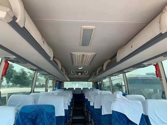 Το χρησιμοποιημένο χρυσό λεωφορείο XML6897 δράκων χρησιμοποίησε το λεωφορείο 39 λεωφορείων οπίσθια πλαίσια αερόσακων μηχανών 180kw Yuchai καθισμάτων