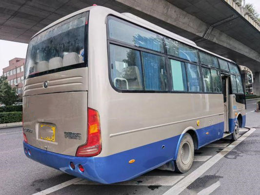 Χρησιμοποιημένο Yutong μίνι λεωφορείων ZK6752D Yuchai μπροστινό λεωφορείο 30 καθίσματα 103kw επιβατών μηχανών καλό