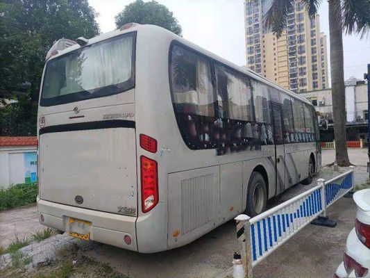 Χρησιμοποιημένο εμπορικό σήμα 55 λεωφορείων XMQ6110 Kinglong λεωφορείων διπλές πόρτες μηχανών Yuchai καθισμάτων