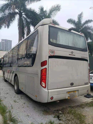 Χρησιμοποιημένο εμπορικό σήμα 55 λεωφορείων XMQ6110 Kinglong λεωφορείων διπλές πόρτες μηχανών Yuchai καθισμάτων