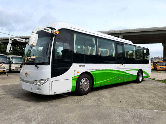 Ηλεκτρικό λεωφορείο Kinglong 6110 χρησιμοποιημένο λεωφορείο με το λεωφορείο λεωφορείων επιβατών γύρου πολυτέλειας 49 καθισμάτων για την τιμή της Αφρικής σε καλή κατάσταση
