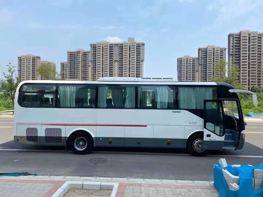 47 καθίσματα χρησιμοποίησαν χρησιμοποιημένο λεωφορείο 2009 οδήγηση LHD λεωφορείων Yutong ZK6107 το λεωφορείο έτους 100km/H ΚΑΝΈΝΑ ατύχημα