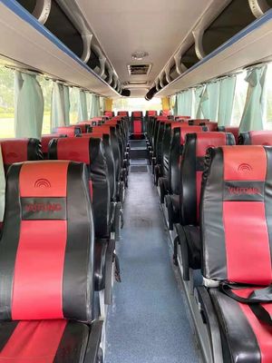 47 καθίσματα χρησιμοποίησαν χρησιμοποιημένο λεωφορείο 2009 οδήγηση LHD λεωφορείων Yutong ZK6107 το λεωφορείο έτους 100km/H ΚΑΝΈΝΑ ατύχημα