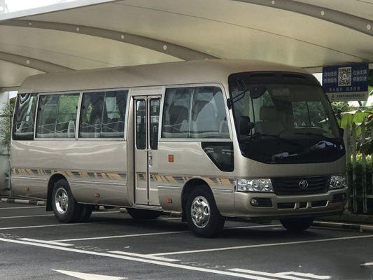 Άσπρος χρυσός ακτοφυλάκων από δεύτερο χέρι λεωφορείων για το μίνι ακτοφύλακα της Toyota τιμών Promition diesel λεωφορείων Negeria LHD αποθεμάτων