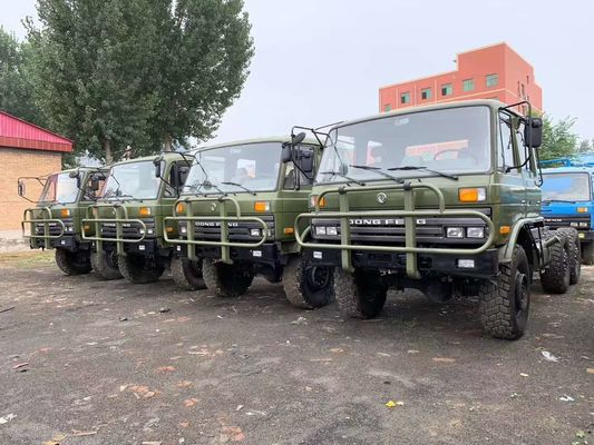 4x4 από τα πλαίσια στρατιωτικών οχημάτων φορτηγών τροχόσπιτων φορτηγών ερήμων Dongfeng 6x6 πλαισίων οδικών φορτηγών