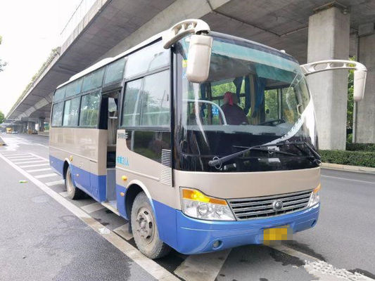 2014 έτος 30 χρησιμοποιημένο καθίσματα χρησιμοποιημένο λεωφορείο λεωφορείο ZK6752D Yutong με το μπροστινό χρησιμοποιημένο μηχανή λεωφορείο λεωφορείων για τον τουρισμό