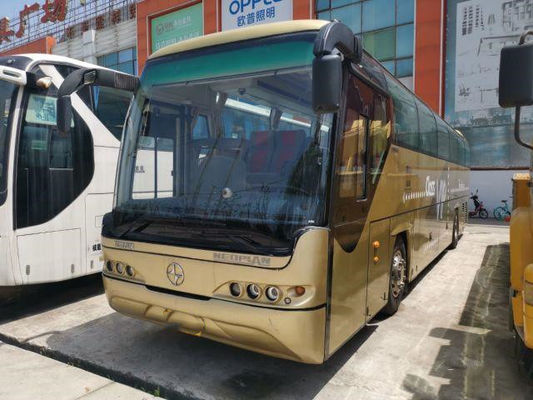 Sightseeing Bus Πίσω Διπλές Πόρτες κινητήρα Weichai Beifang Μεταχειρισμένο Tour Bus BJF6120