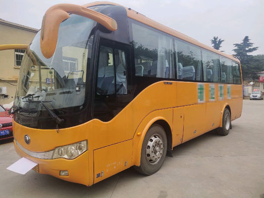 2011 έτος 43 χρησιμοποιημένο Yutong ZK6107 χρησιμοποιημένο λεωφορείο λεωφορείο 100km/H λεωφορείων καθισμάτων LHD οδήγηση
