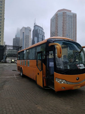 2011 έτος 43 χρησιμοποιημένο Yutong ZK6107 χρησιμοποιημένο λεωφορείο λεωφορείο 100km/H λεωφορείων καθισμάτων LHD οδήγηση