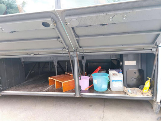 Το διπλό λεωφορείο 49 Yutong τιμών εμπορικών σημάτων ZK6116 Yutong λεωφορείων καταστρωμάτων καθίσματα χρησιμοποίησε τη διπλή πόρτα μηχανών 400kw Weichai λεωφορείων της Toyota Hiace