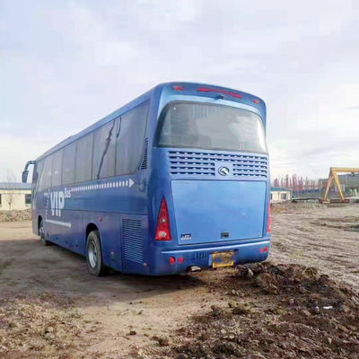 Λεωφορείο χεριών πλαισίων LHD RHD δεύτερος αερόσακων καθισμάτων εμπορικών σημάτων ZK6127 55 Yutong