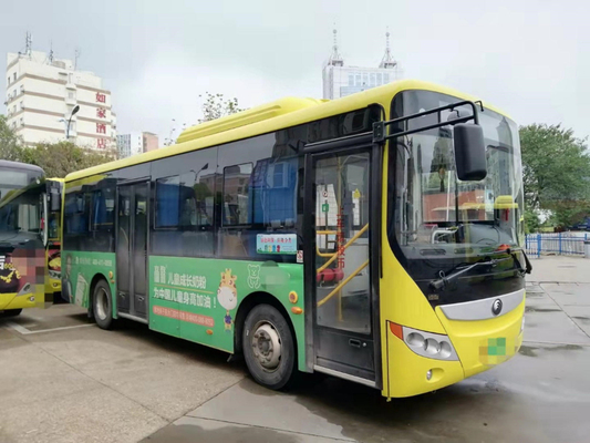 Ηλεκτρικό λεωφορείο 15 λεωφορείων ZK6815 TOYOTA Hiace πόλεων Yutong λεωφορεία και επιβατηγά οχήματα  εναλλακτικής ενέργειας Seaters 53 καθίσματα