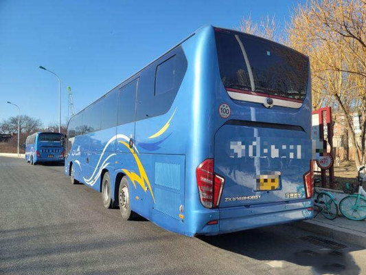 Διπλό λεωφορείο ZK6148 56 καθίσματα 2019 έτος WP.10 Yutong οπίσθιων αξόνων χρησιμοποιημένο λεωφορείο