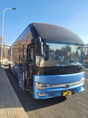 Διπλό λεωφορείο ZK6148 56 καθίσματα 2019 έτος WP.10 Yutong οπίσθιων αξόνων χρησιμοποιημένο λεωφορείο
