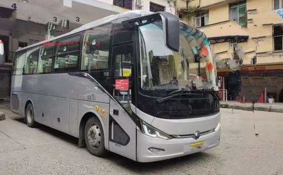 Χρησιμοποιημένη Yutong πολυτέλεια λεωφορείων λεωφορείων λεωφορείων ZK6907 του 2021 39 πλαίσια αερόσακων diesel τιμών λεωφορείων Yutong καθισμάτων